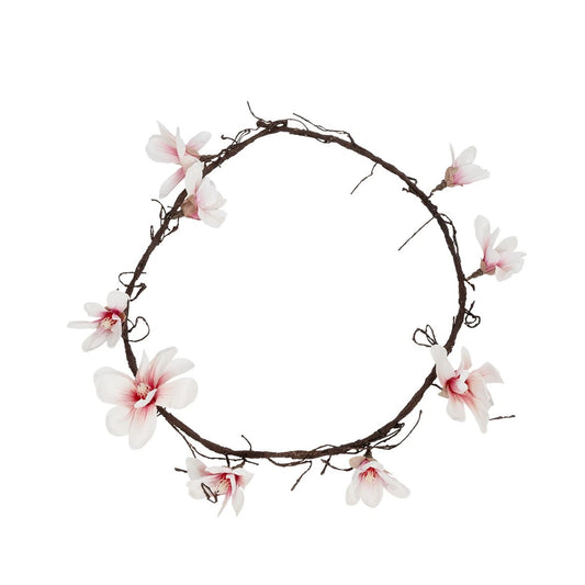 MANGOLIA FLOWER VINE 21470 Τεχνητό Διακοσμητικό Κλαδί Μανόλιας Y185cm