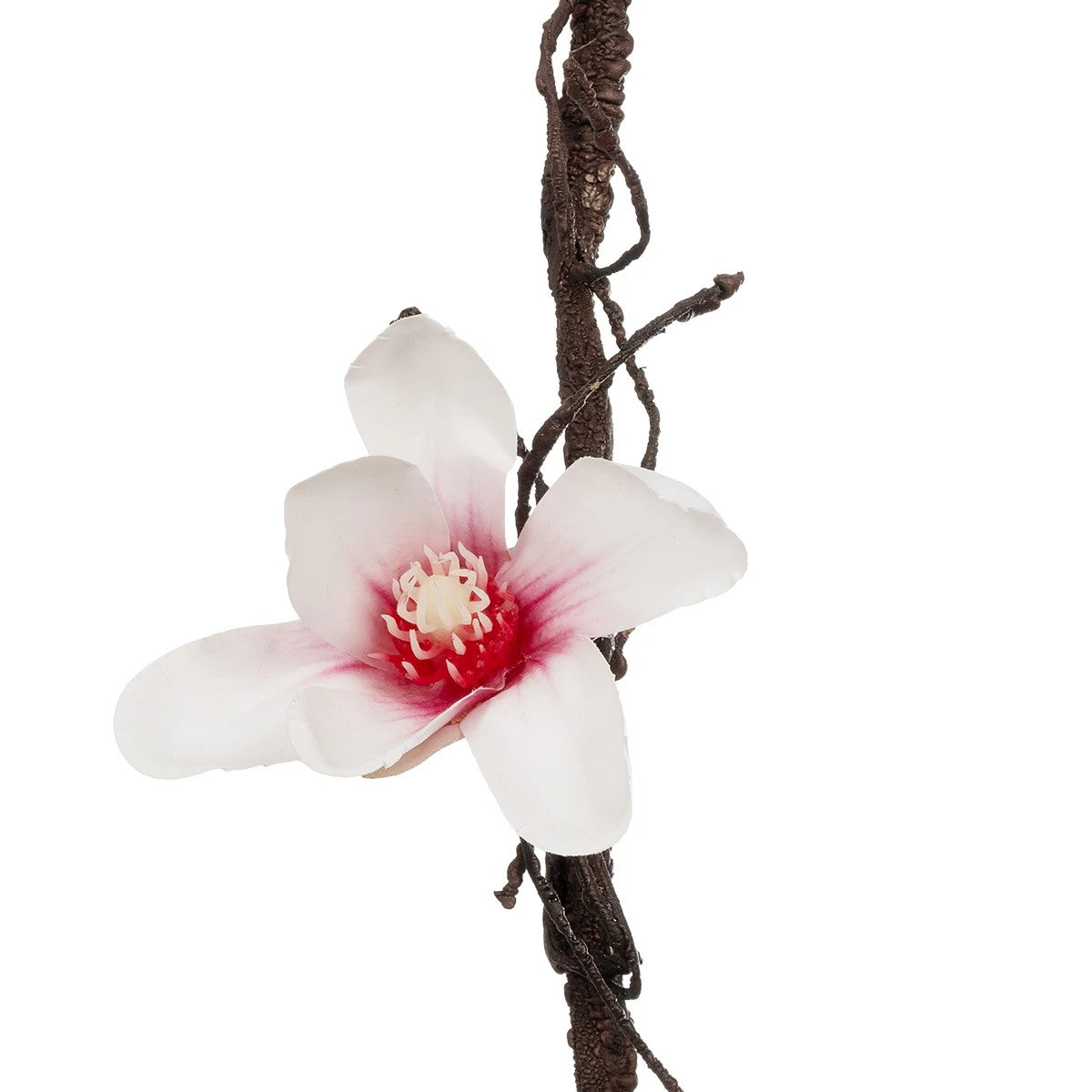 MANGOLIA FLOWER VINE 21470 Τεχνητό Διακοσμητικό Κλαδί Μανόλιας Y185cm