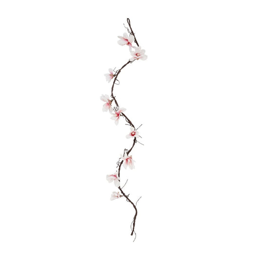 MANGOLIA FLOWER VINE 21470 Τεχνητό Διακοσμητικό Κλαδί Μανόλιας Y185cm