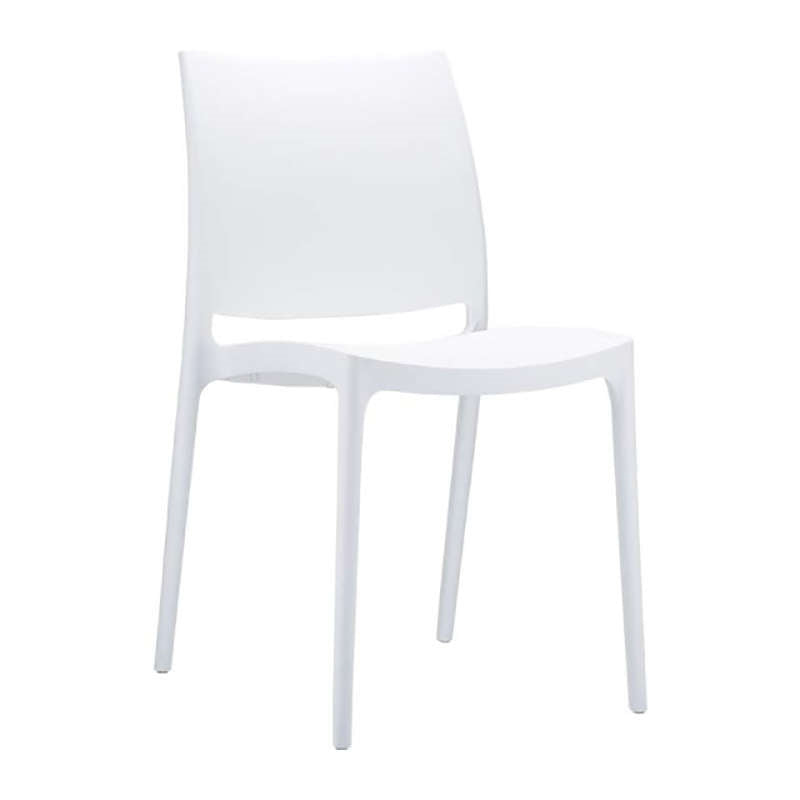 MAYA ΚΑΡΕΚΛΑ WHITE ΠΟΛ/ΝΙΟΥ 44x50x81