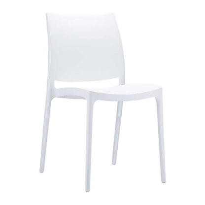 MAYA ΚΑΡΕΚΛΑ WHITE ΠΟΛ/ΝΙΟΥ 44x50x81