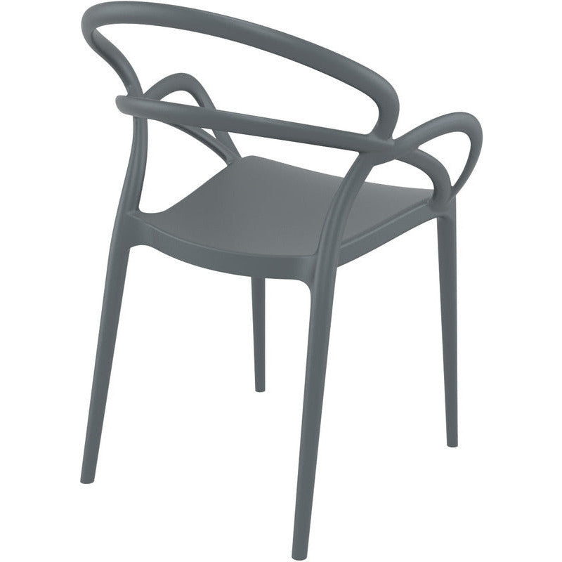 MILA DARK GREY ΠΟΛΥΘΡΟΝΑ ΠΟΛ/ΝΙΟΥ 57x56x82