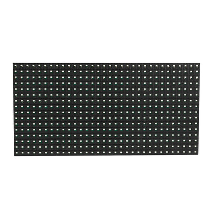 MODULCO 90381 Module Πλακίδιο Κυλιόμενης Ψηφιακής Επιγραφής/Οθόνης 32x16cm P10 LED 40W Nits ≥5500cd/㎡ DC 5V Αδιάβροχο IP65 Πράσινο - Μ32 x Π16 x Υ1.5
