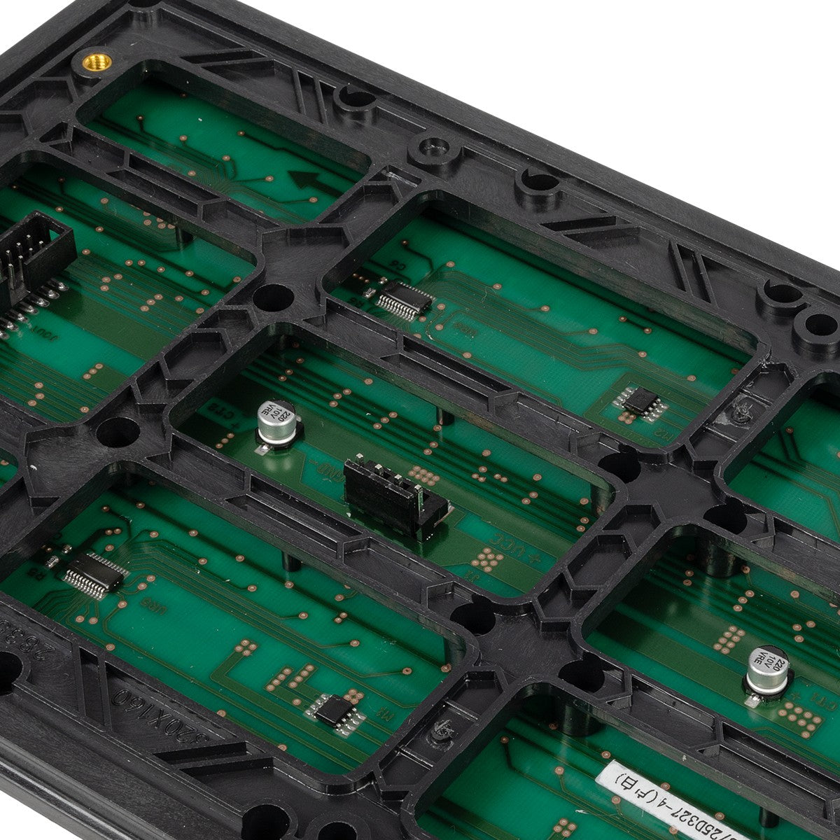 MODULCO 90383 Module Πλακίδιο Κυλιόμενης Ψηφιακής Επιγραφής/Οθόνης 32x16cm P10 LED 40W Nits ≥5500cd/㎡ DC 5V Αδιάβροχο IP65 Μπλε - Μ32 x Π16 x Υ1.5