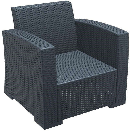 MONACO DARK GREY ΠΟΛΥΘΡΟΝΑ ΠΟΛ/ΝΙΟΥ 82x79x79