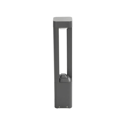 ΜΟΝΕΒΟΟ 90543 Φωτιστικό Κολωνάκι Κήπου LED 15W 1500lm 60° AC 220-240V Αδιάβροχο IP65 Θερμό Λευκό 2700K - Γκρι Ανθρακί - Μ12 x Π12 x Υ60.5