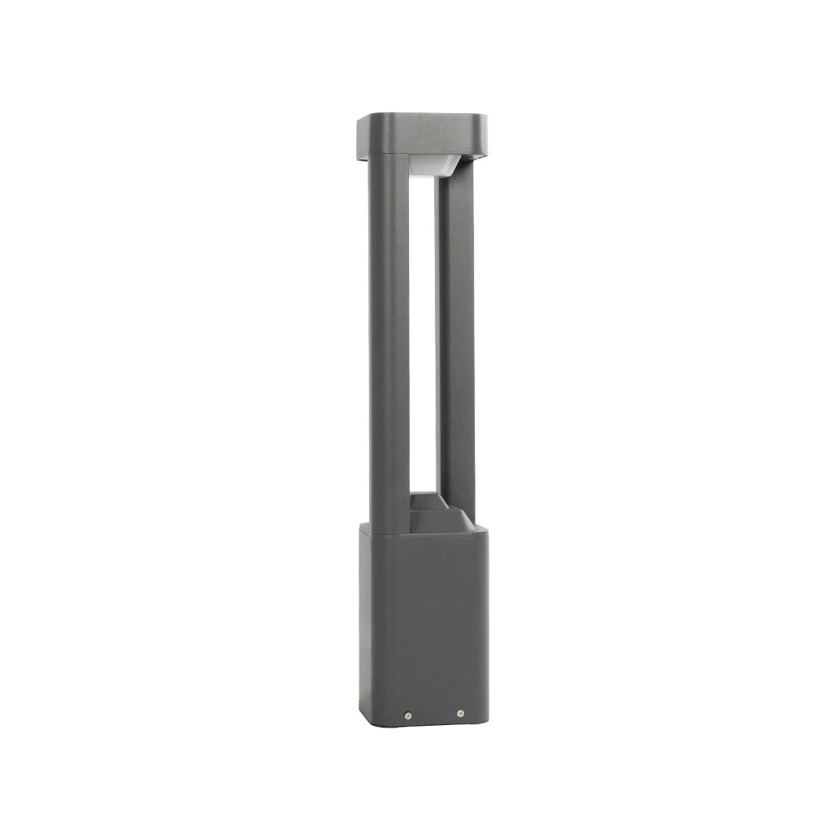 ΜΟΝΕΒΟΟ 90543 Φωτιστικό Κολωνάκι Κήπου LED 15W 1500lm 60° AC 220-240V Αδιάβροχο IP65 Θερμό Λευκό 2700K - Γκρι Ανθρακί - Μ12 x Π12 x Υ60.5