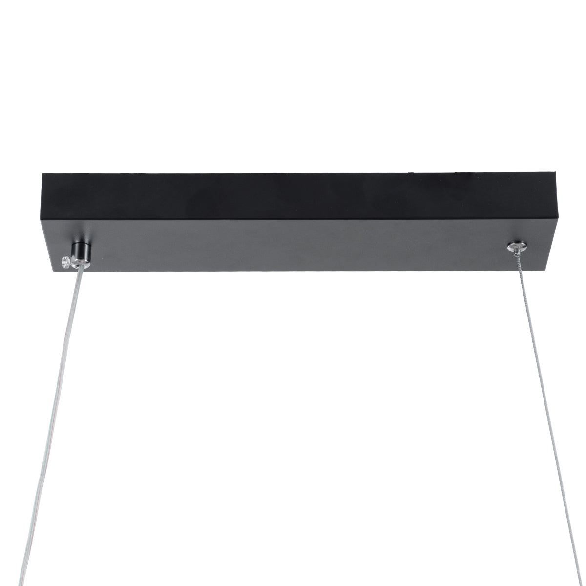 MORALES 61275 Κρεμαστό Φωτιστικό Οροφής Design LED CCT 54W 6048lm 200° AC 220-240V - Εναλλαγή Φωτισμού μέσω Τηλεχειριστηρίου All In One Ψυχρό 6000k+Φυσικό 4500k+Θερμό 2700k Dimmable Μ90 x Π14 x Υ14cm - Μαύρο