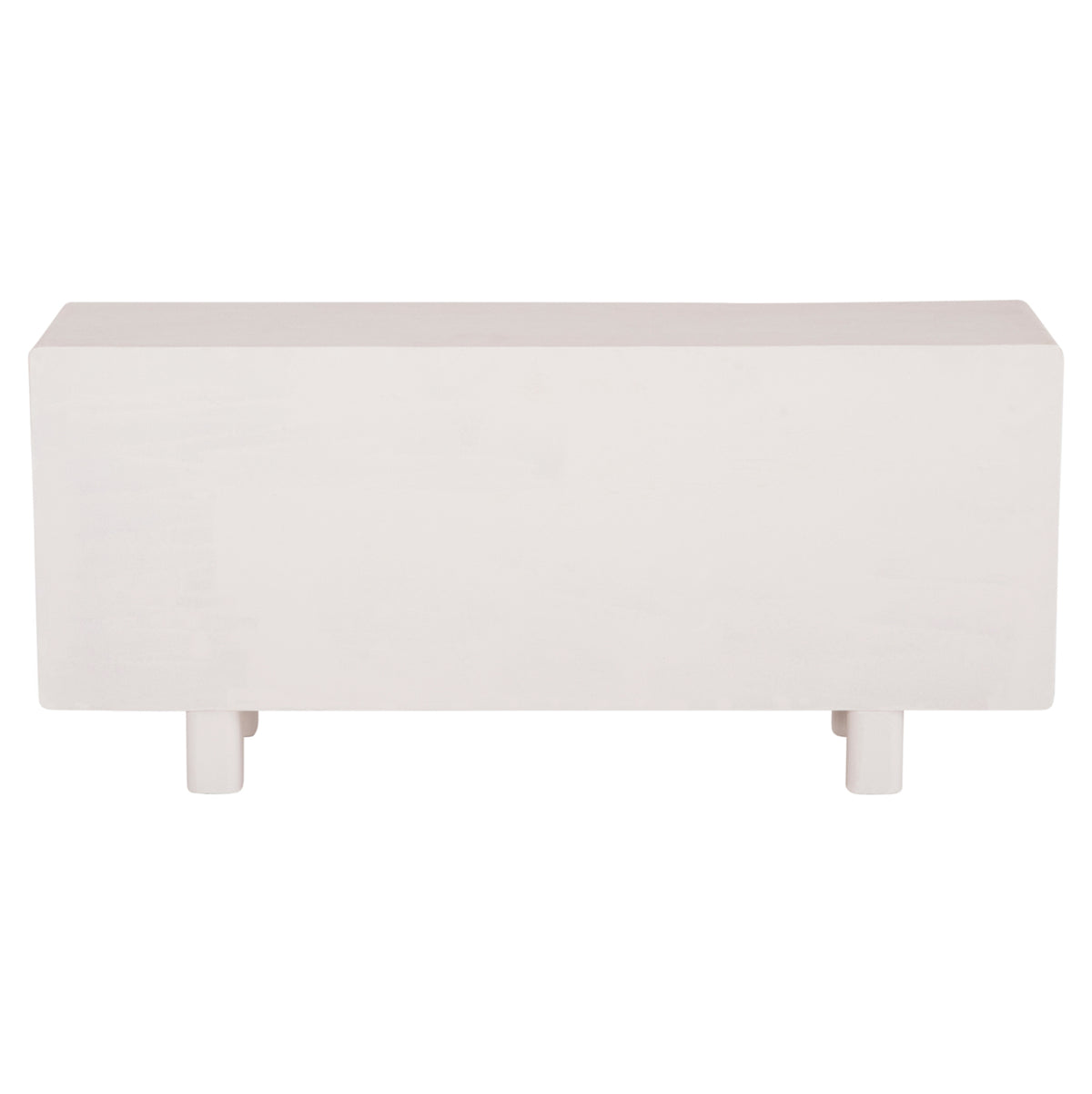 ΜΠΟΥΦΕΣ SANTORINI MDF ΣΕ ΥΠΟΛΕΥΚΟ ΧΡΩΜΑ 3 ΠΟΡΤΕΣ 140x38x64