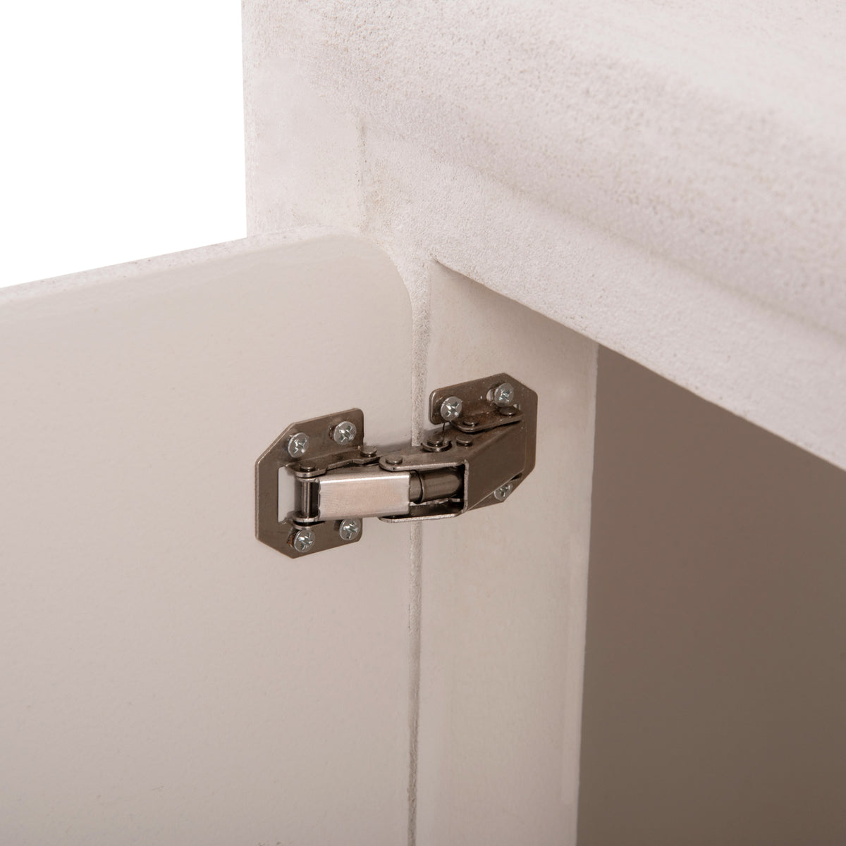 ΜΠΟΥΦΕΣ SANTORINI MDF ΣΕ ΥΠΟΛΕΥΚΟ ΧΡΩΜΑ 3 ΠΟΡΤΕΣ 140x38x64
