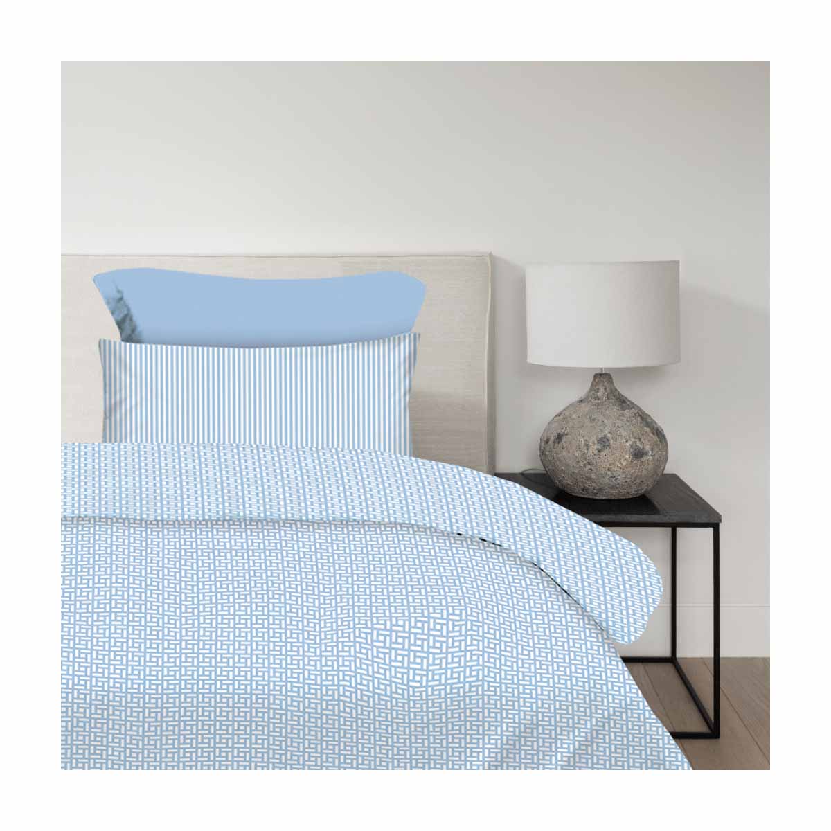 Παπλωματοθήκες Μονές Maira Blue