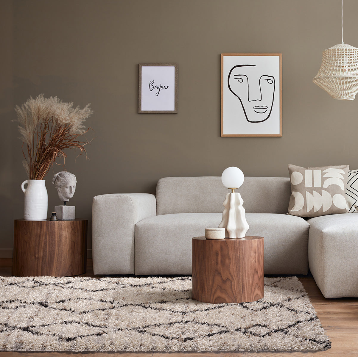 Χαλί Majestic Art 9717 160x230εκ Εκρού