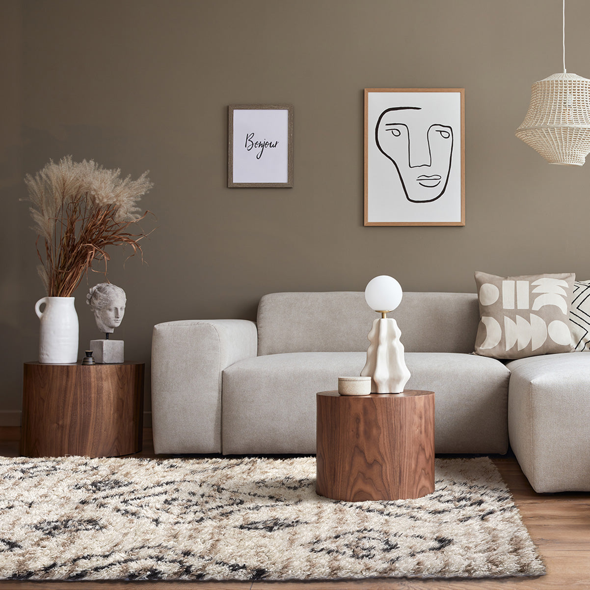 Χαλί Majestic Art 9719 160x230εκ Εκρού