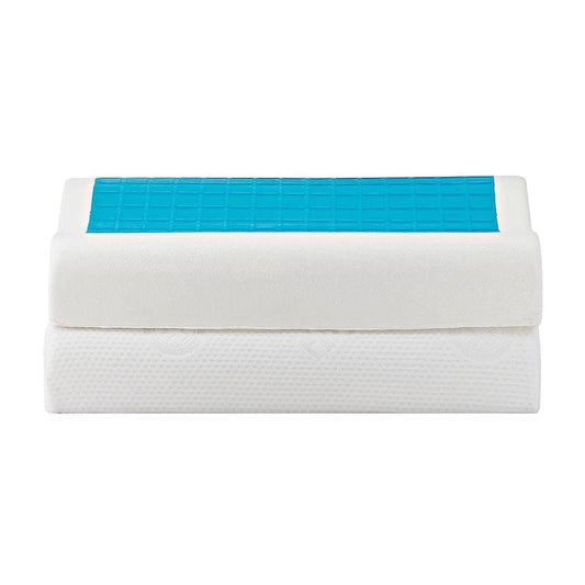 Μαξιλάρι Ύπνου Gel Memory Foam Art 4028 Μέτριο 58x38x12εκ Λευκό