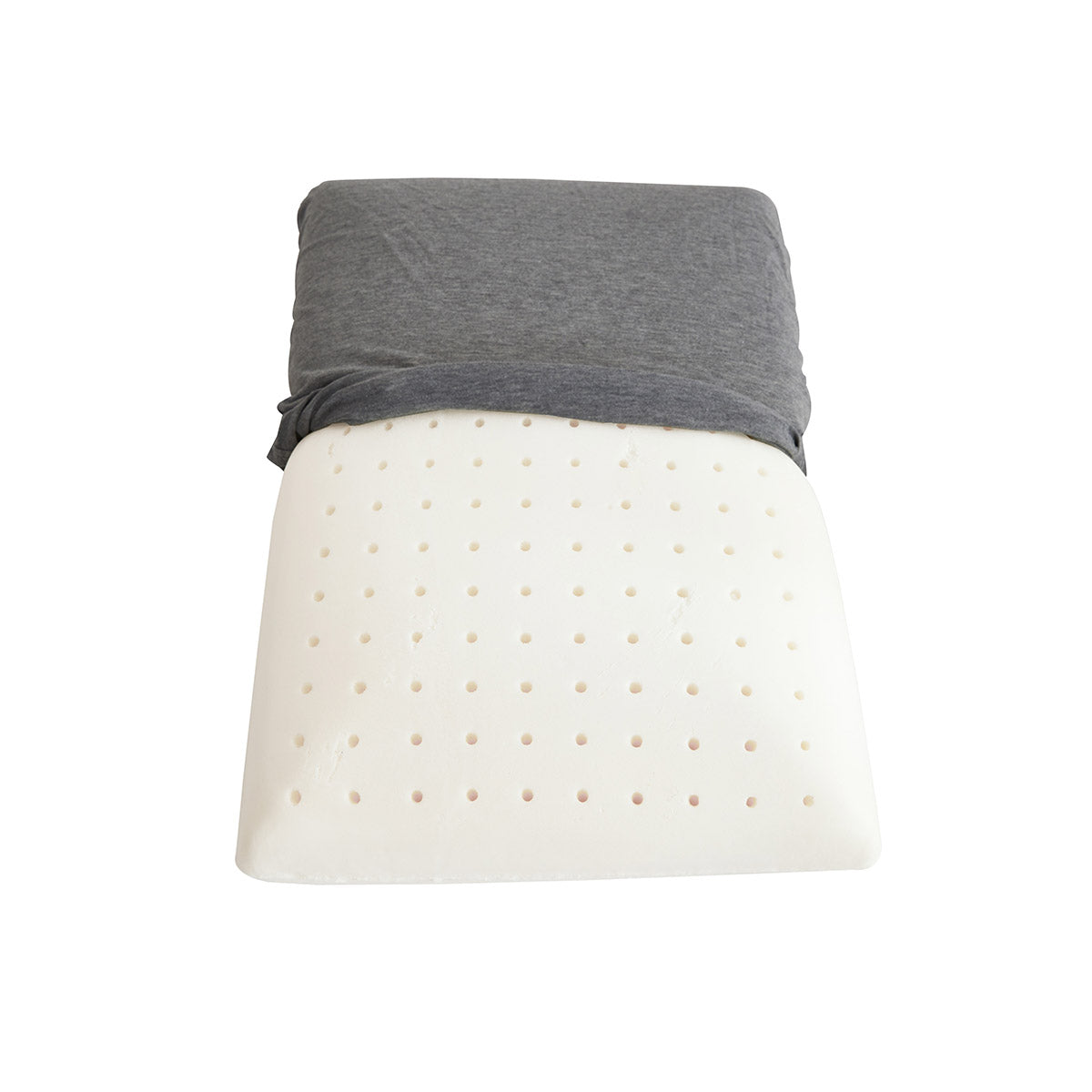 Μαξιλάρια Ύπνου Flexile Memory Foam Art 4042 60x40+13εκ Γκρι - Μέτριο - 2 Τεμάχια