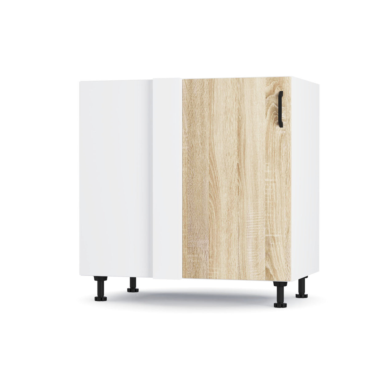 Modest Κάτω Γωνιακό Ντουλάπι Σονόμα 80x48x82