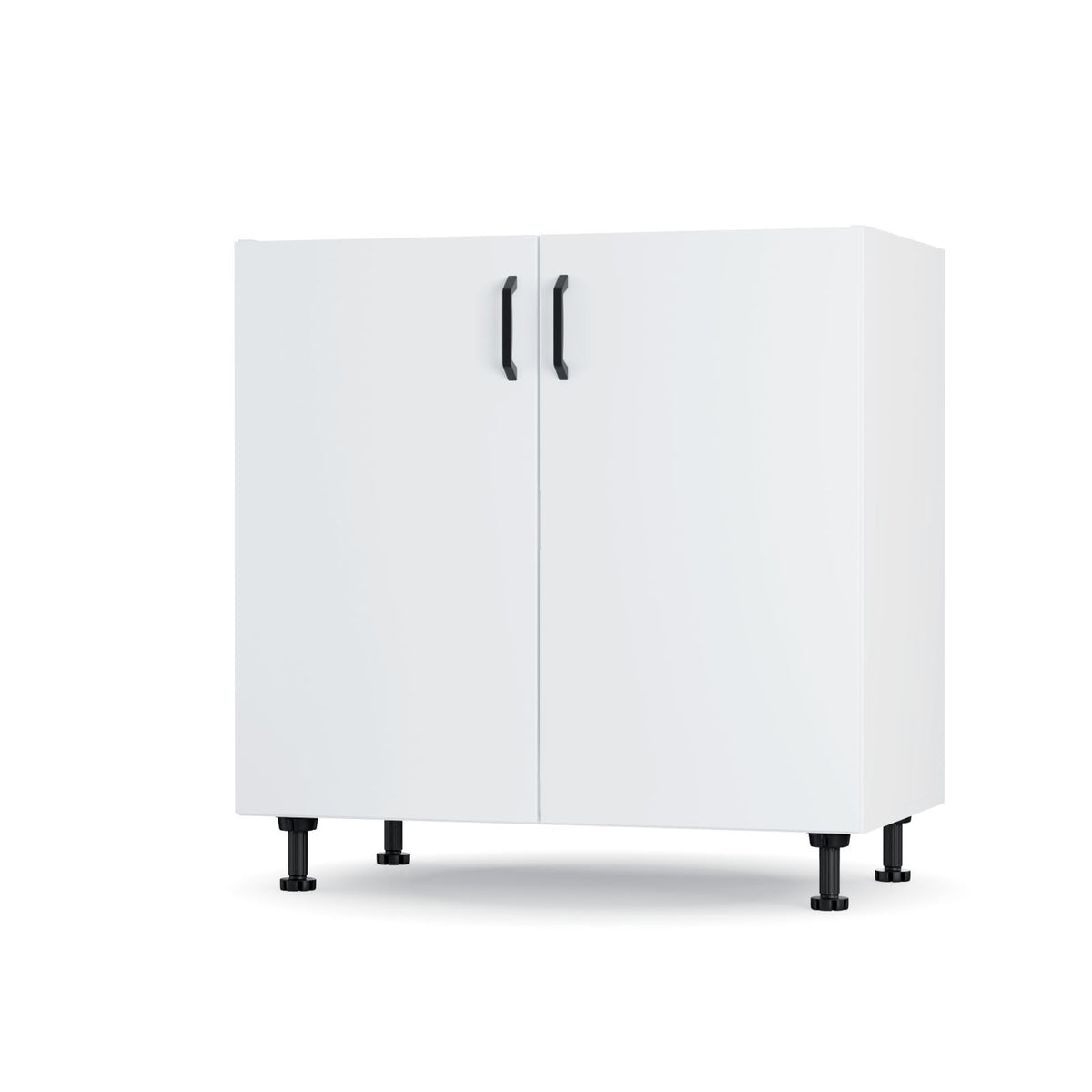 Modest Κάτω Ντουλάπι Νεροχύτη Λευκό 80x48x82