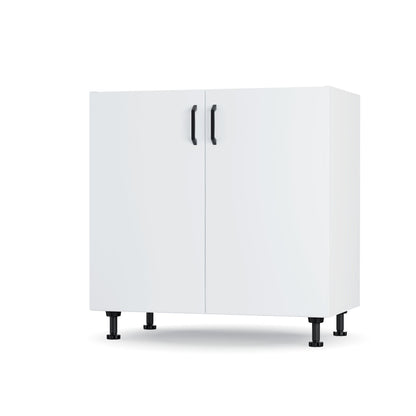 Modest Κάτω Ντουλάπι Νεροχύτη Λευκό 80x48x82