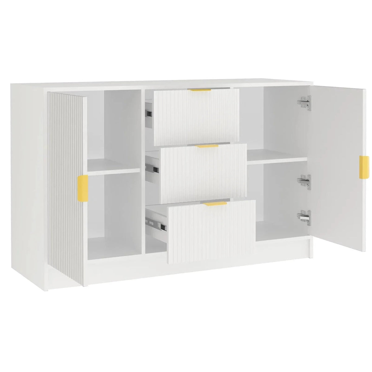 Μπουφές Allegro Λευκό 118x40x75