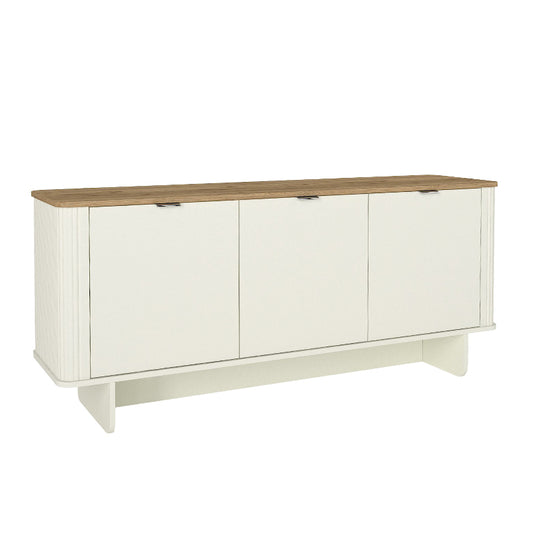 Μπουφές Bohema Χρώμα Ivory - Sepet Oak 180x47x76,6
