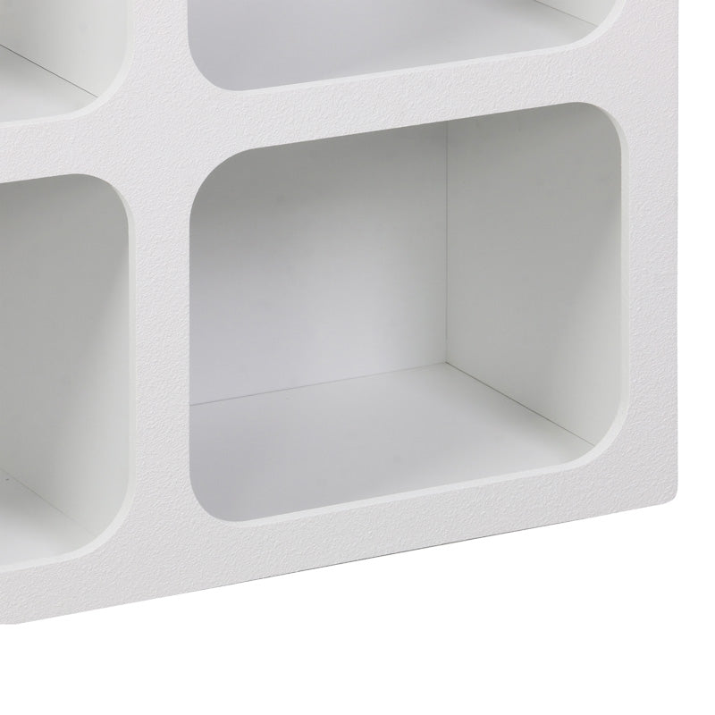 Μπουφές Emersi με Ράφια MDF σε Λευκή Απόχρωση 120x35x76