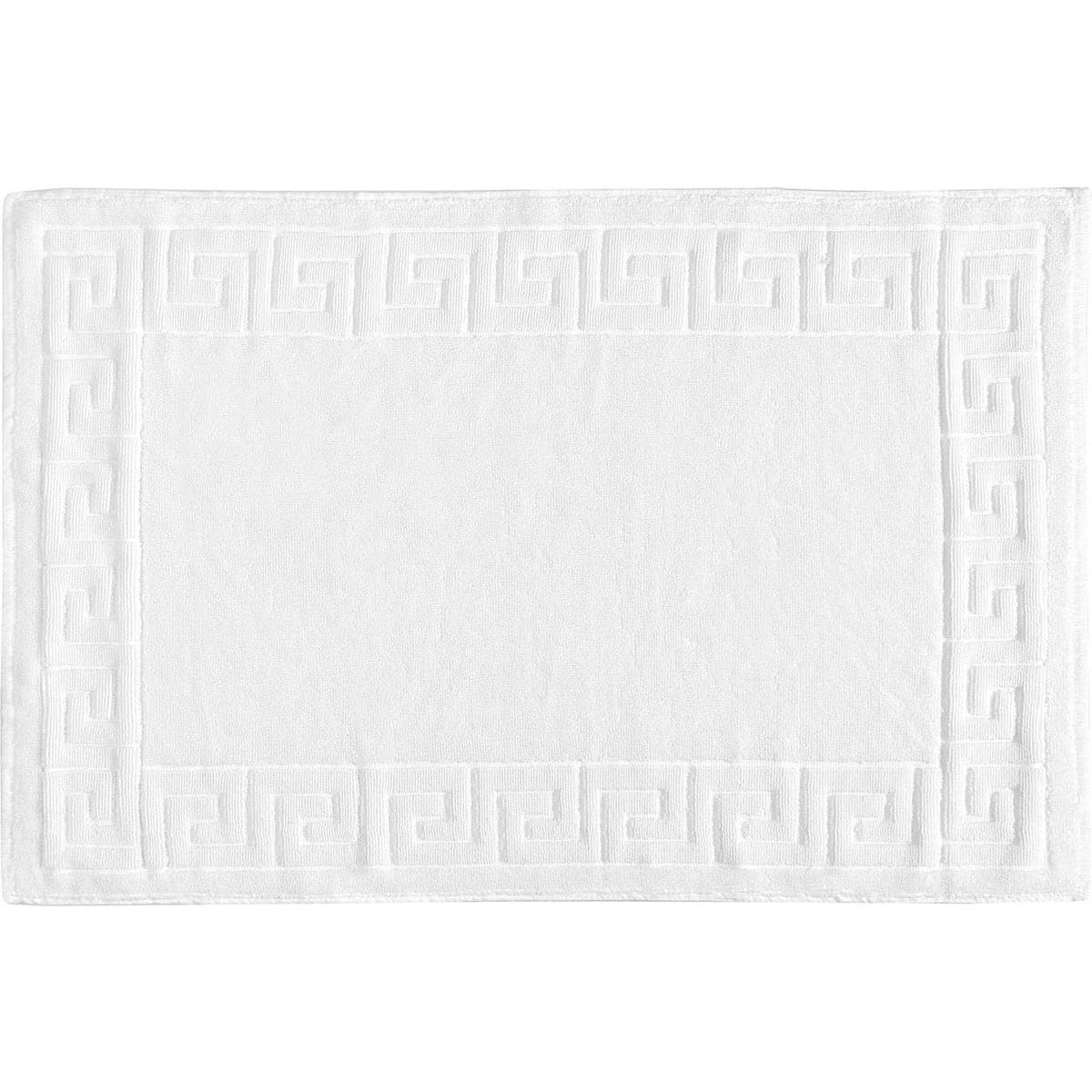 Ταπέτο Μπάνιου Neron Art 3018 Μαίανδρος 50x75εκ Λευκό