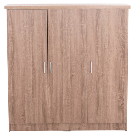 ΝΤΟΥΛΑΠΑ 3ΦΥΛΛΗ ΜΕ ΡΑΦΙΑ FUENTO SONAMA OAK ΜΕΛΑΜΙΝΗ 120-116x40x123,5