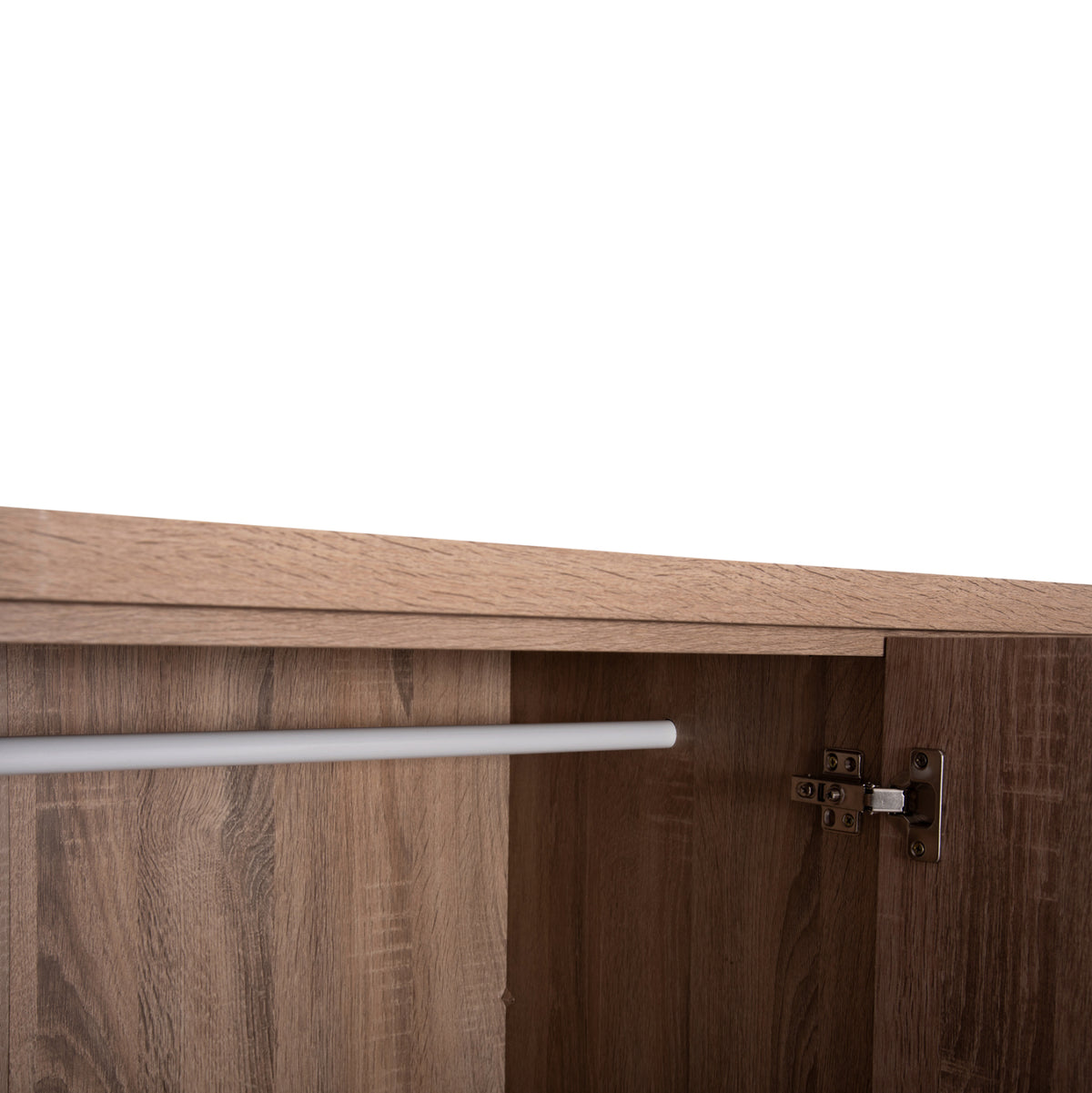 ΝΤΟΥΛΑΠΑ 3ΦΥΛΛΗ ΜΕ ΡΑΦΙΑ FUENTO SONAMA OAK ΜΕΛΑΜΙΝΗ 120-116x40x123,5