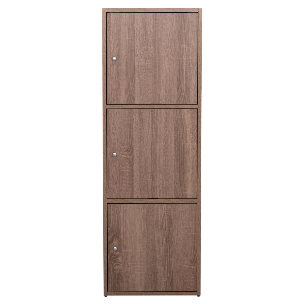 ΝΤΟΥΛΑΠΙ ΜΕ 3 ΑΠΟΘ. ΧΩΡΟΥΣ SORIANO SONAMA OAK ΜΕΛΑΜΙΝΗ 40x39x119