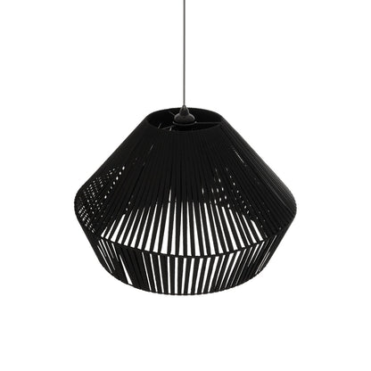 NUI 205-0062 Boho Κρεμαστό Φωτιστικό Οροφής με Ντουί 1 x E27 AC 220-240V IP20 - Μαύρο - M60 x Π60 x Υ41