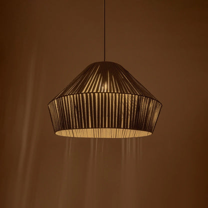 NUI 205-0066 Boho Κρεμαστό Φωτιστικό Οροφής με Ντουί 1 x E27 AC 220-240V IP20 - Γκρι - M60 x Π60 x Υ41