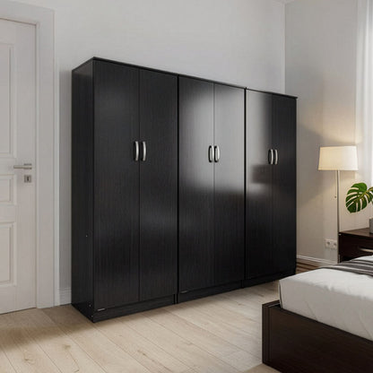 Ντουλάπα Εξάφυλλη Lego Wenge 240x42x180