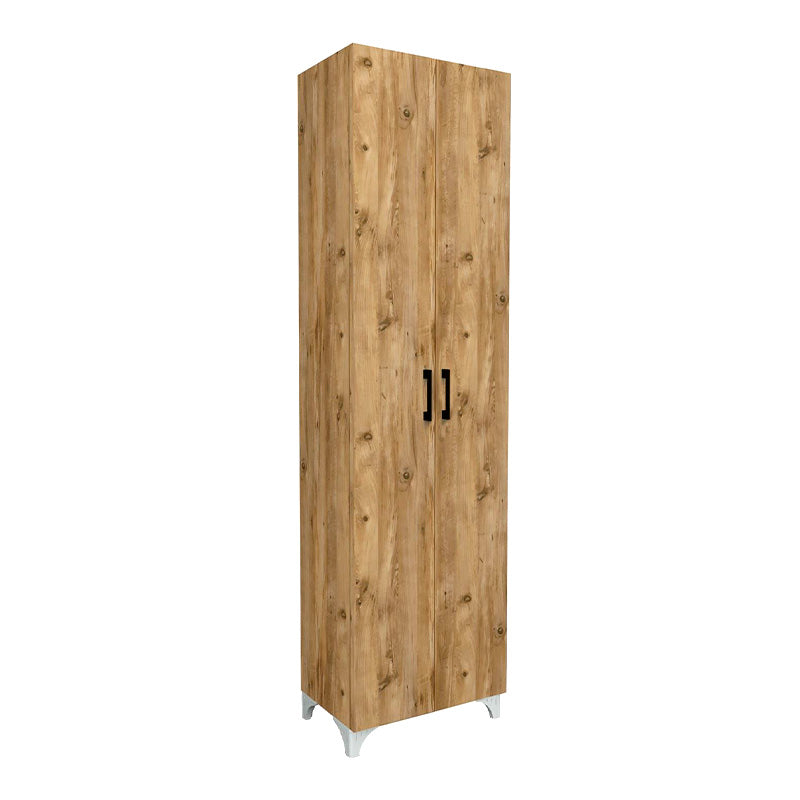 Ντουλάπα - Παπουτσοθήκη Μελαμίνης Lilly Χρώμα Pine Oak 49x32x178