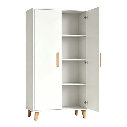 Ντουλάπι Tamera Λευκό με Φυσική Απόχρωση MDF 60x30x120