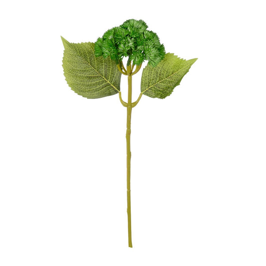 OLIVE GREEN SEDUM BRANCH 21340 Τεχνητό Διακοσμητικό Κλαδί Πράσινο Σέδο Y38cm