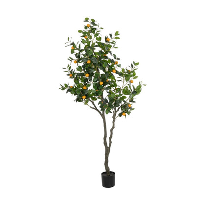 ORANGE TREE 21110 Τεχνητό Διακοσμητικό Δέντρο Πορτοκαλιά Μ110 x Π80 x Υ200