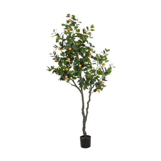ORANGE TREE 21110 Τεχνητό Διακοσμητικό Δέντρο Πορτοκαλιά Μ110 x Π80 x Υ200