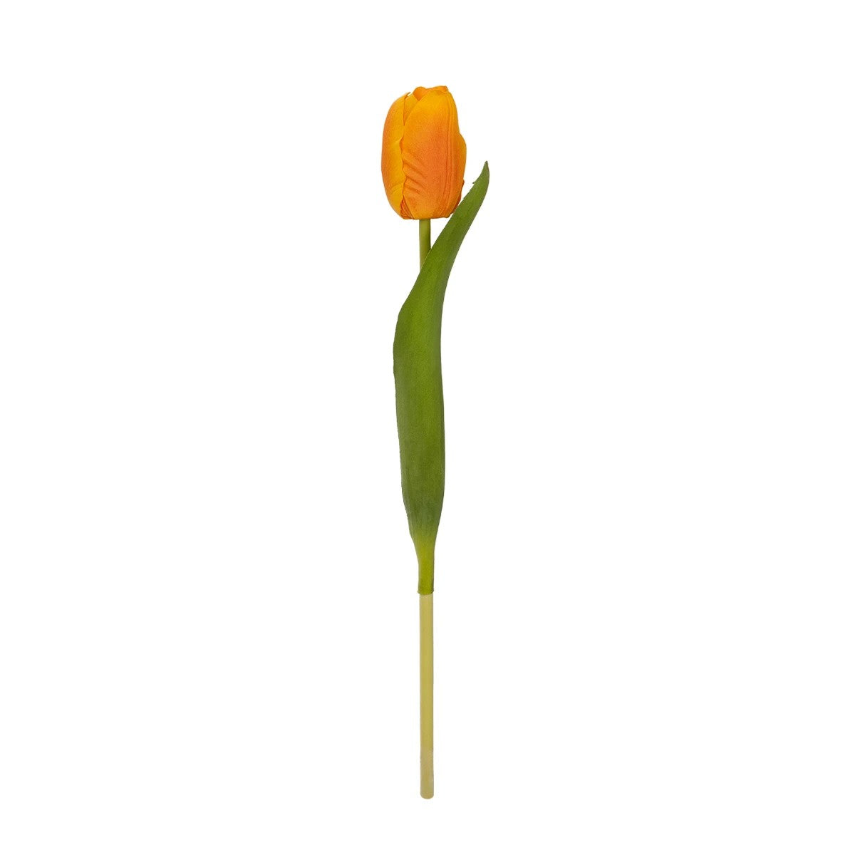 ORANGE TULIP BRANCH 21202 Τεχνητό Διακοσμητικό Κλαδί Πορτοκαλί Τουλίπα Y37cm