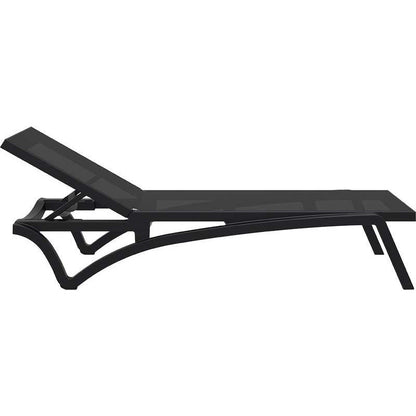 PACIFIC ΞΑΠΛΩΣΤΡΑ BLACK/BLACK ΠΟΛ/ΝΙΟΥ 193x68x35