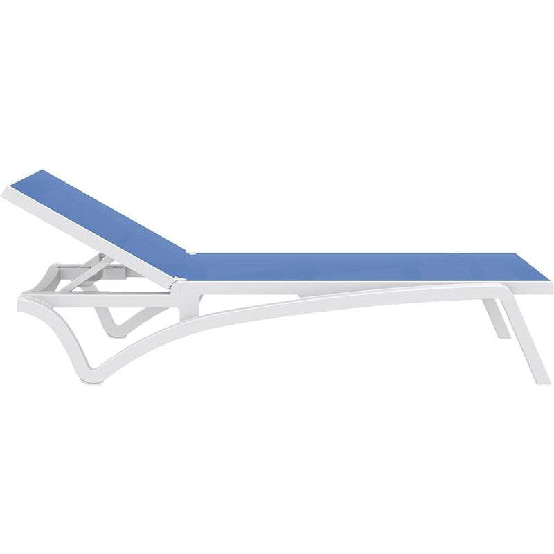 PACIFIC ΞΑΠΛΩΣΤΡΑ WHITE/BLUE ΠΟΛ/ΝΙΟΥ 193x68x35