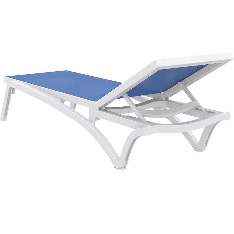 PACIFIC ΞΑΠΛΩΣΤΡΑ WHITE/BLUE ΠΟΛ/ΝΙΟΥ 193x68x35