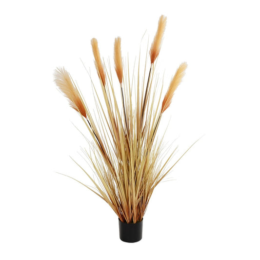 PAMPAS GRASS 21476 Τεχνητό Διακοσμητικό Φυτό Μπεζ Πάμπας Μ90 x Π40 x Υ150