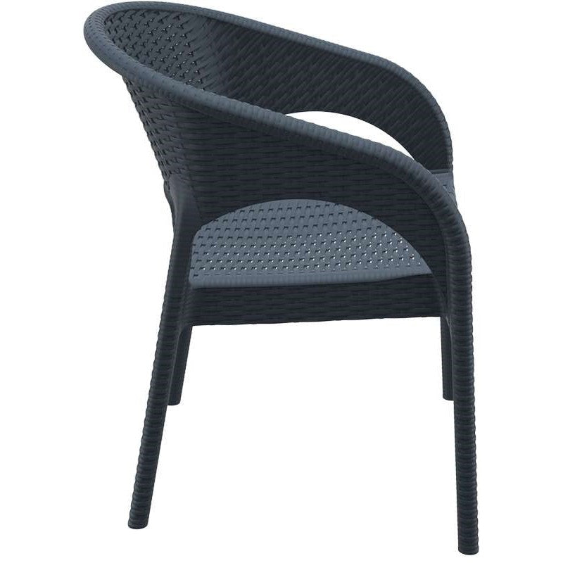 PANAMA DARK GREY ΠΟΛΥΘΡΟΝΑ ΠΟΛ/ΝΙΟΥ 58x64x80
