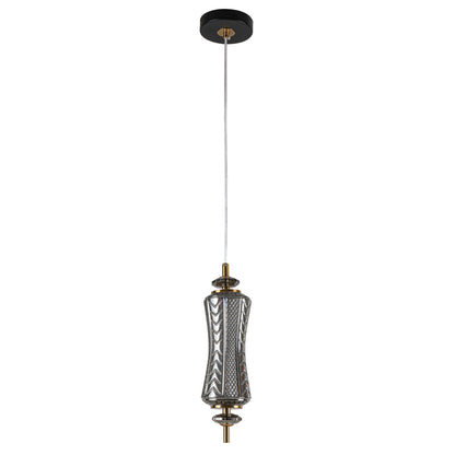 PDC 1287 CR 1/Φ ΜΑΚΡΟΣΤΕΝΟ ΓΥΑΛΙΝΟ ΧΡΩΜΙΟ LED-7W ΔΙΑΚΟΣΜΗΤΙΚΟ ΚΡΥΣΤΑΛΛΟ Φ10x36