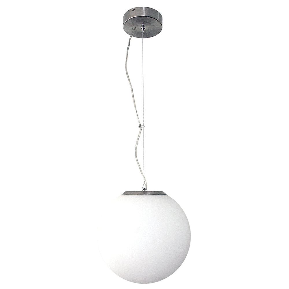 PDT 250 WH ΚΡΕΜΑΣΤΟ 1/Φ ΜΠΑΛΑ ΛΕΥΚΗ ΟΠΑΛΙΝΑ 1xΕ27 Φ25x80