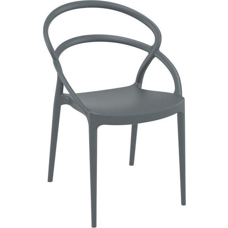 PIA DARK GREY ΚΑΡΕΚΛΑ ΠΟΛ/ΝΙΟΥ 54x56x82
