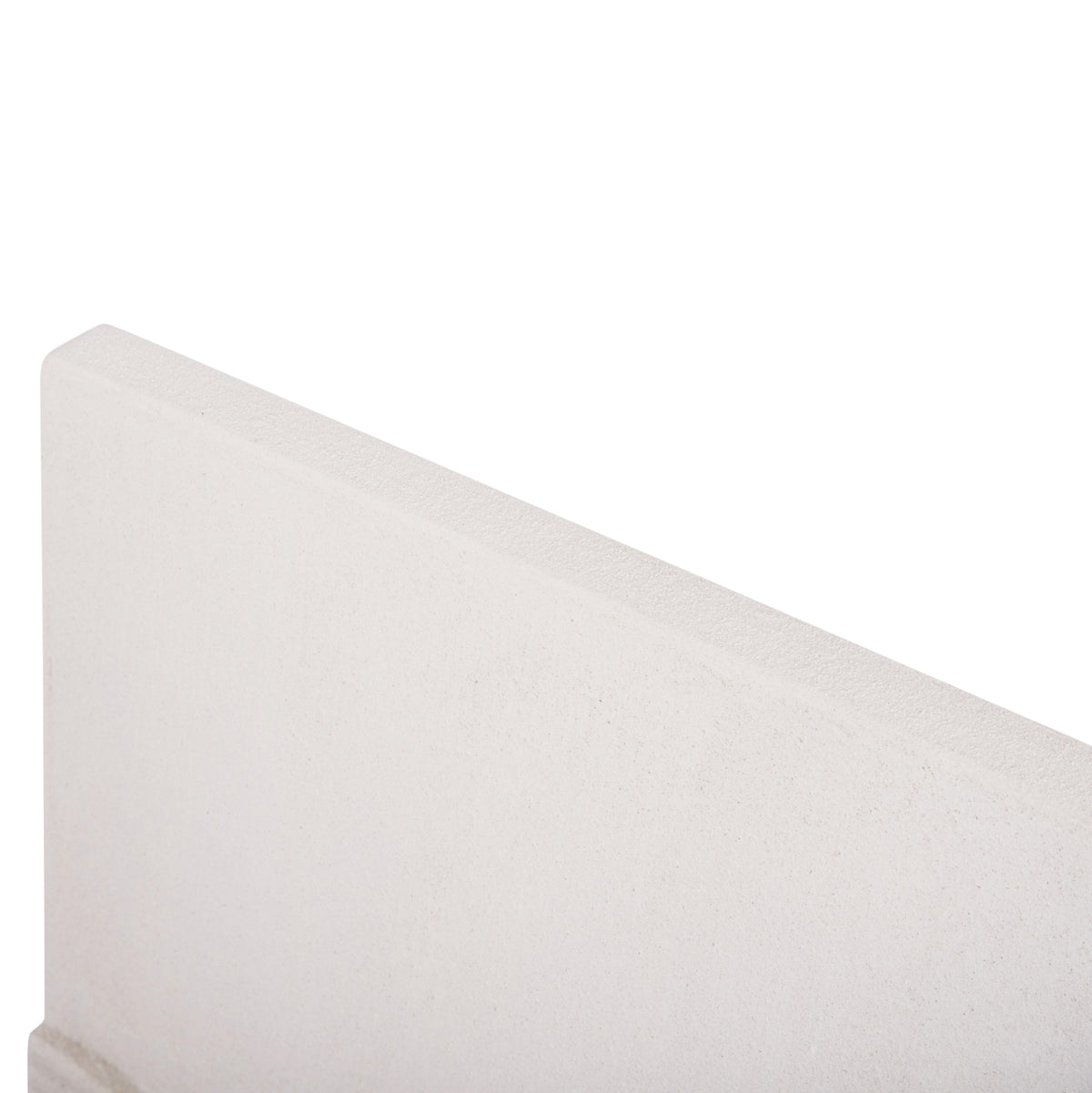 ΠΙΝΑΚΑΣ ΤΕΤΡΑΓΩΝΟΣ SANTORINI MDF ΣΕ ΥΠΟΛΕΥΚΟ ΧΡΩΜΑ 80x4,5x80
