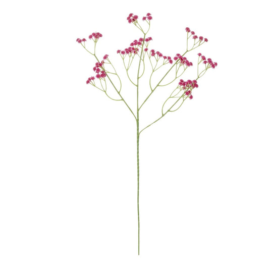 PINK BRANCH BABY BREATH 21368 Τεχνητό Διακοσμητικό Κλαδί Ροζ Γυψοφίλης Y61cm