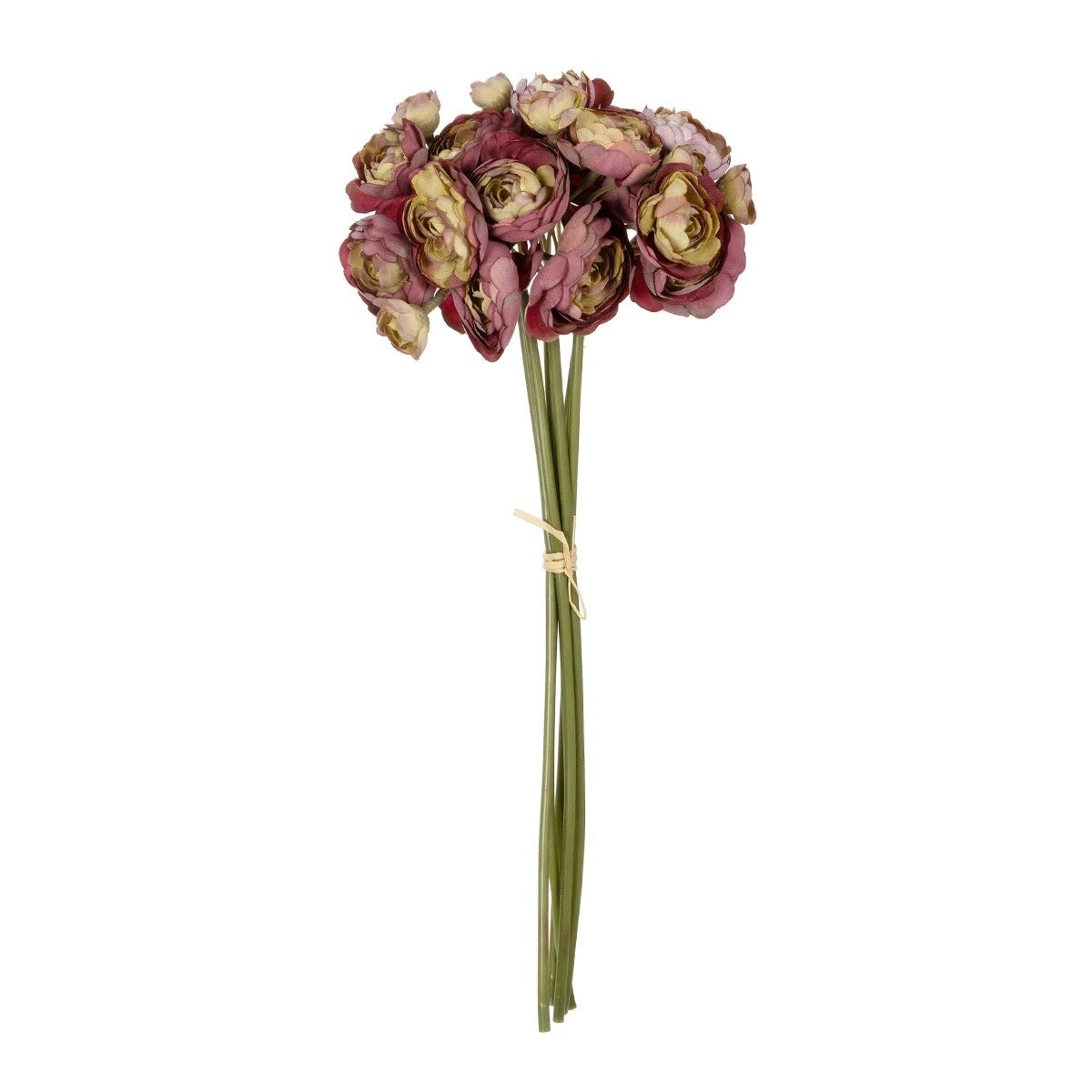 PINK CAMELA BOUQUET 21299 Τεχνητό Διακοσμητικό Μπουκέτο Ρόζ Καμέλια Y37cm