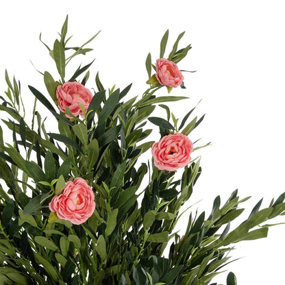 PINK PEONY 21097 Τεχνητό Διακοσμητικό Δέντρο Παιώνια Μ80 x Π70 x Υ160